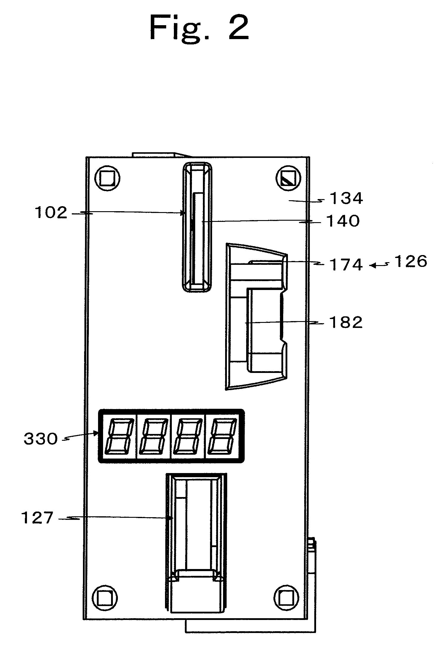 Value medium processing device for IC coins and monetary coins