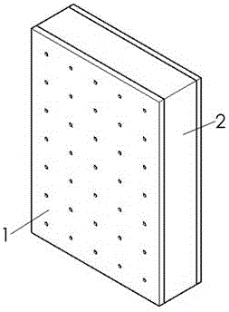 Cast-in-situ ardealite based early strength fireproof composite wallboard and preparation method thereof