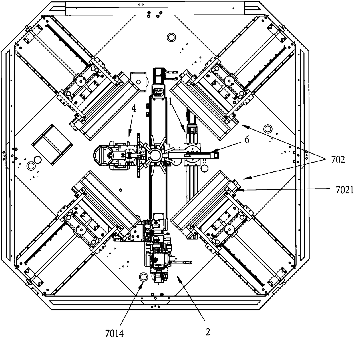 Assembly equipment for camera module group