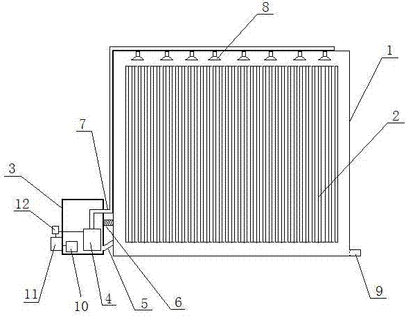 Air conditioner capable of utilizing drained condensate water for automatically cleaning outdoor unit
