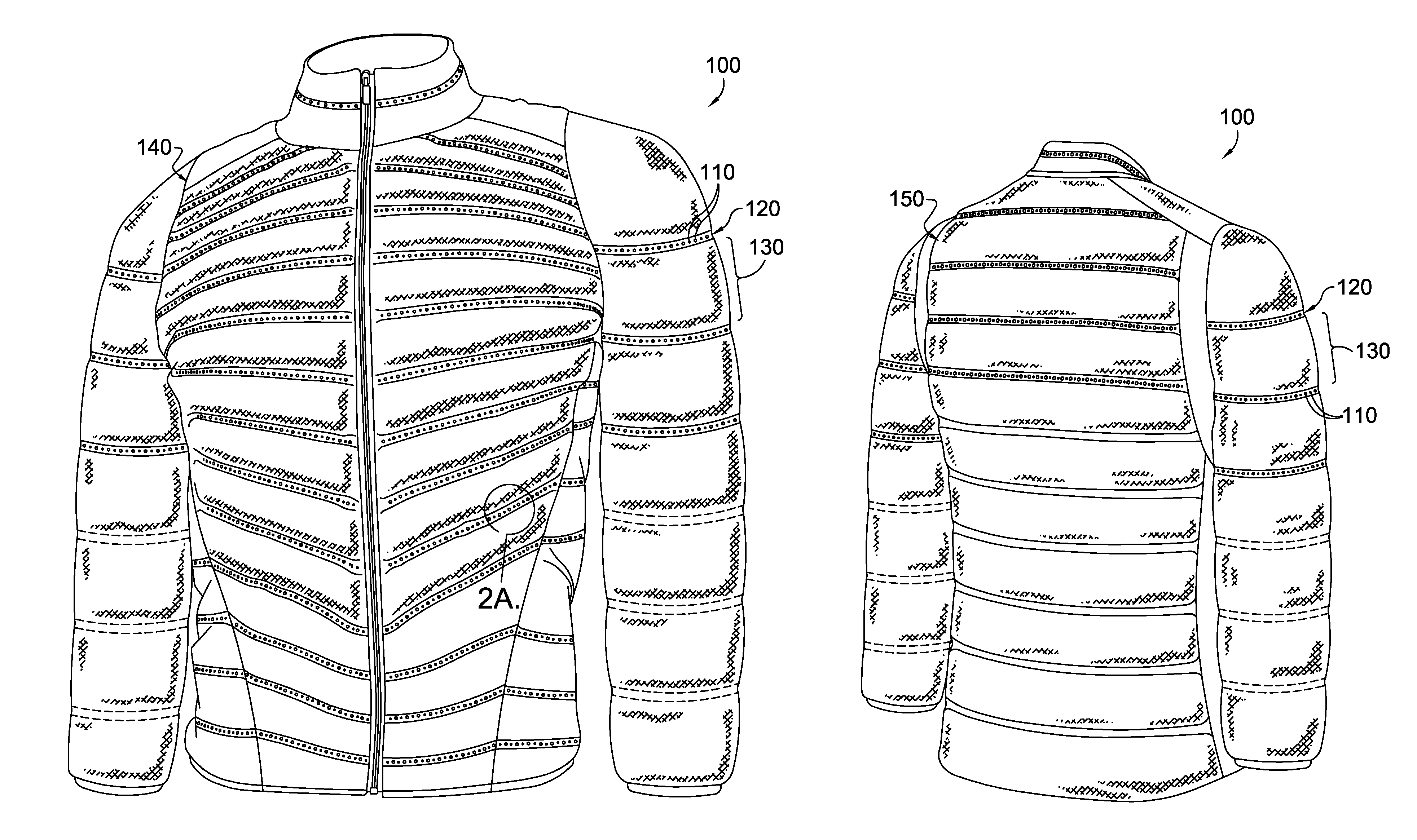 Cold weather vented garment