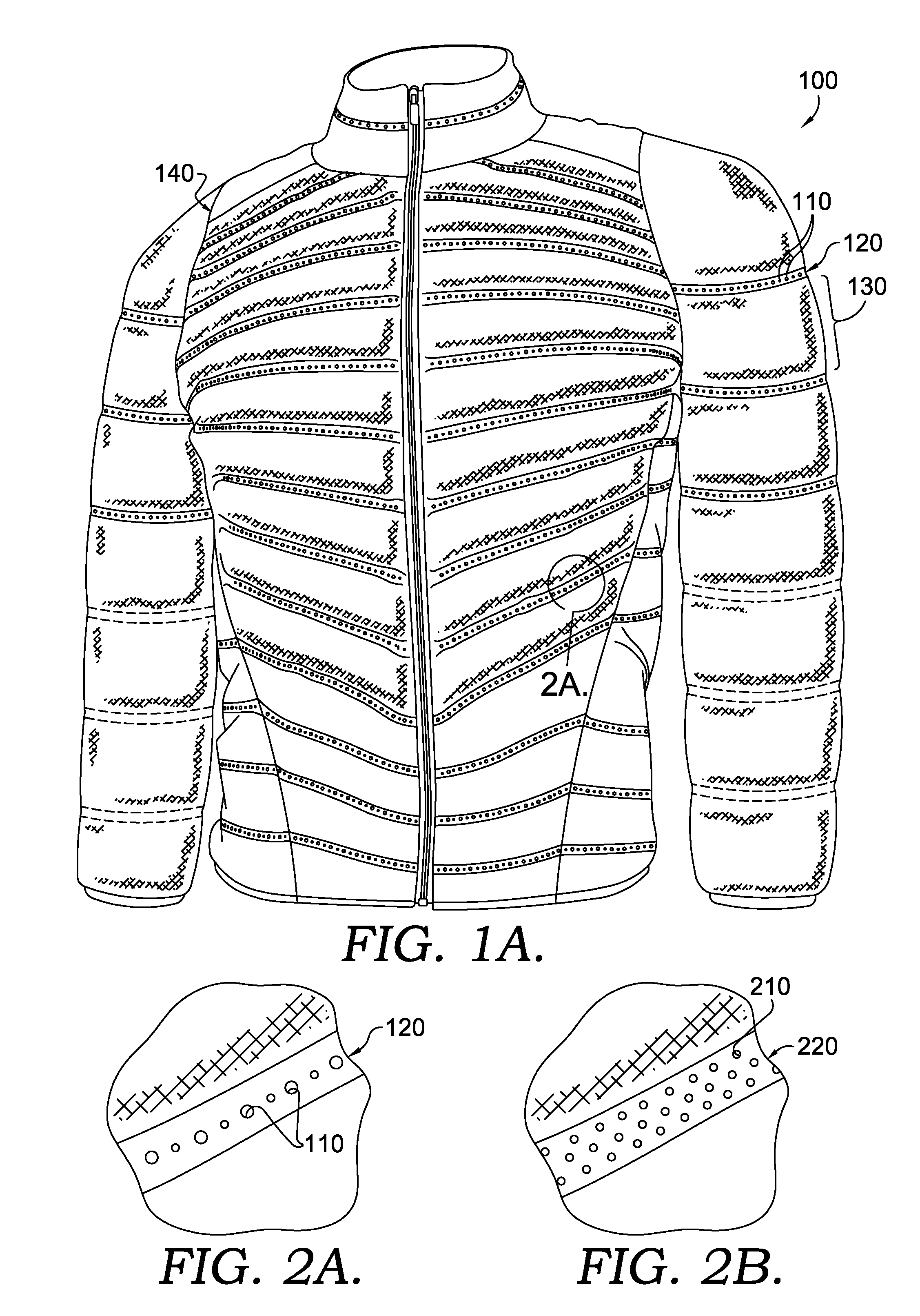 Cold weather vented garment