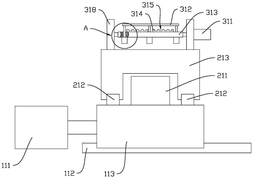 Positioning clamp and machining device thereof