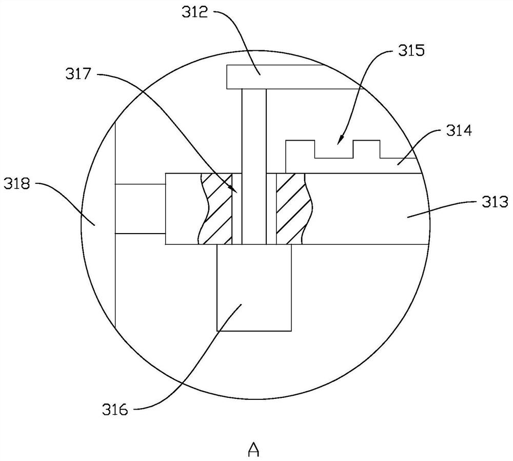 Positioning clamp and machining device thereof