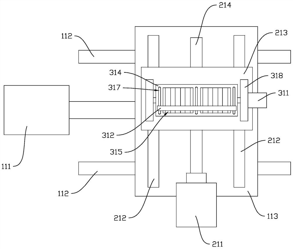 Positioning clamp and machining device thereof