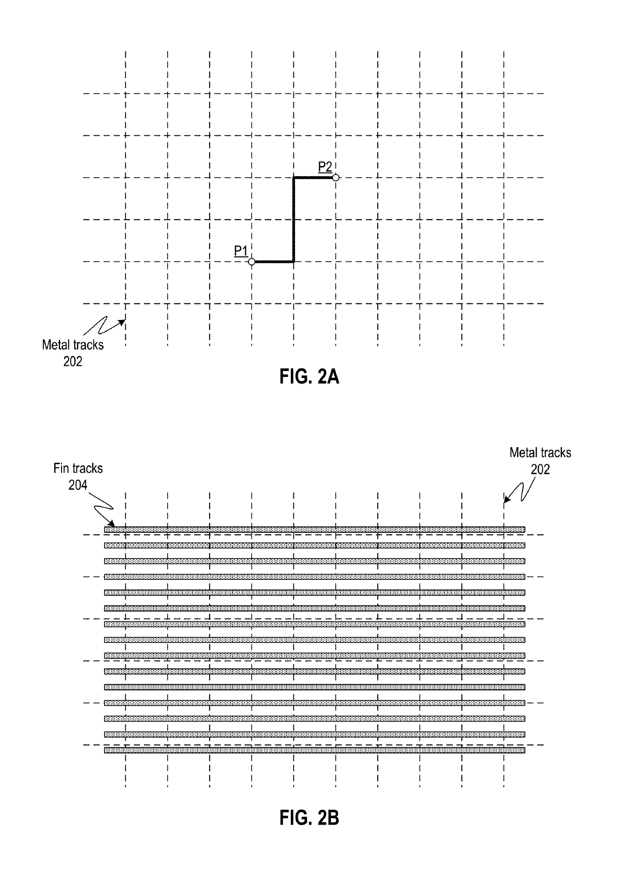 Using color pattern assigned to shapes for custom layout of integrated circuit (IC) designs