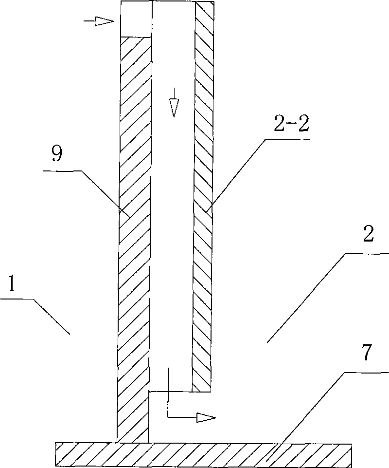 Process and device for continuous ultrasound desulfurization of scrapped lead paste