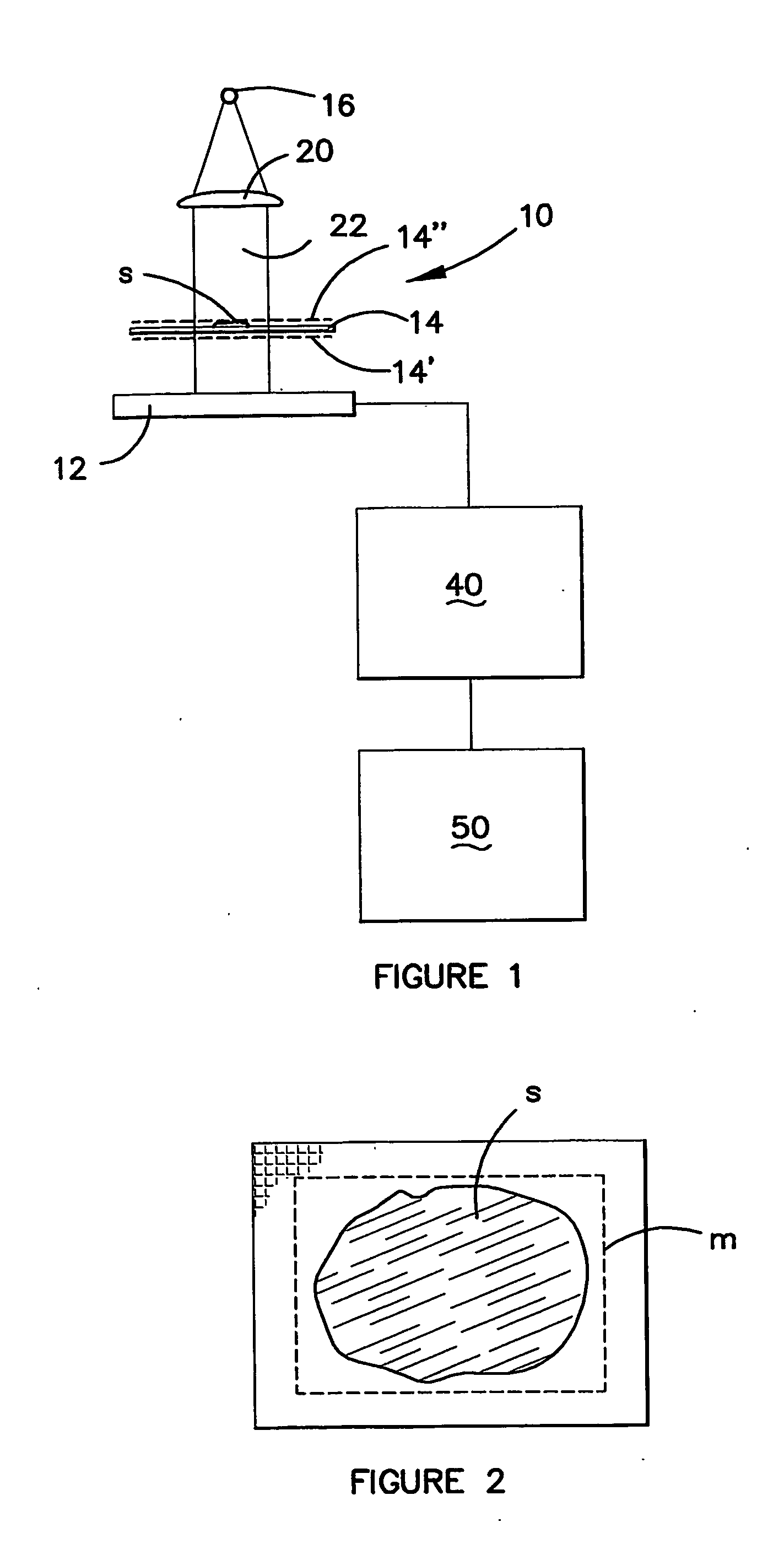 Method and apparatus for determining the area or confluency of a sample