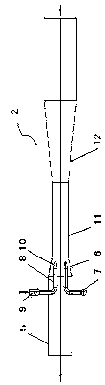 Blast oxygen enrichment energy-saving technology and device for blast furnace