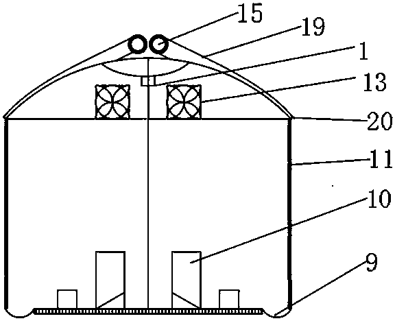 Solar ecological agriculture greenhouse