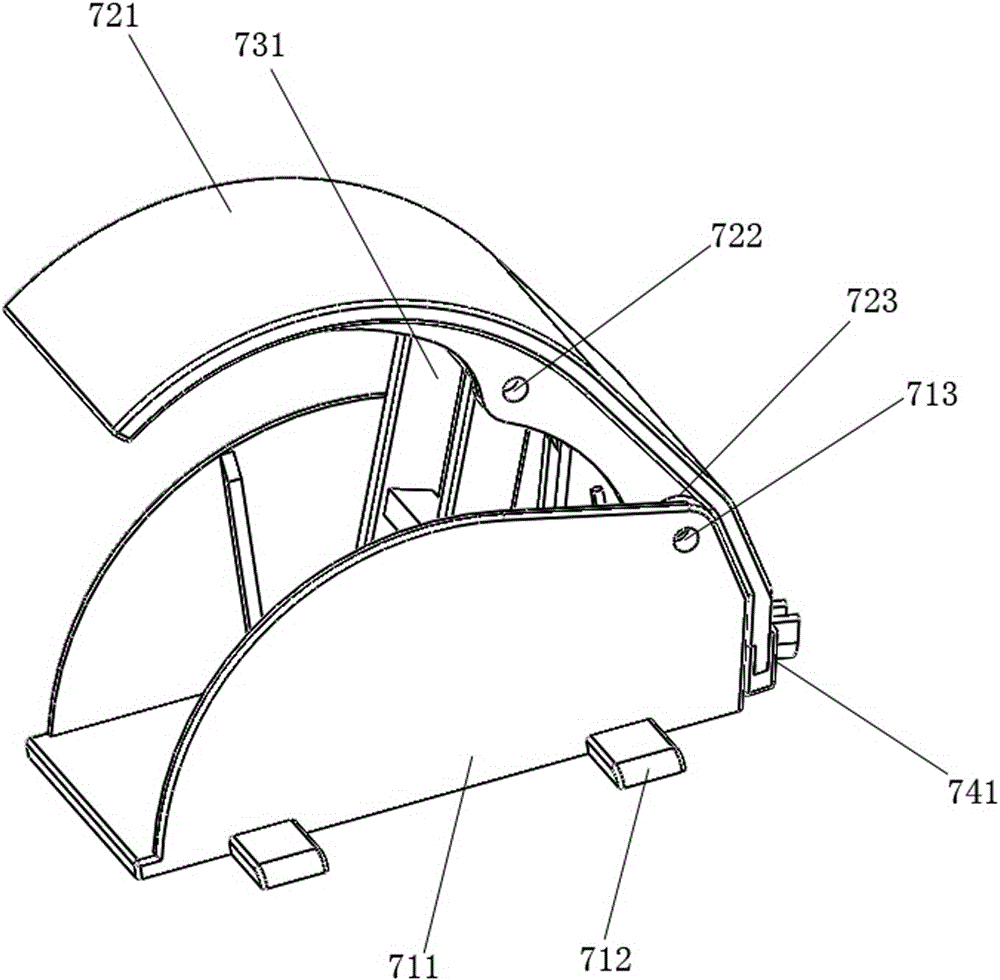 Swing type pedal device