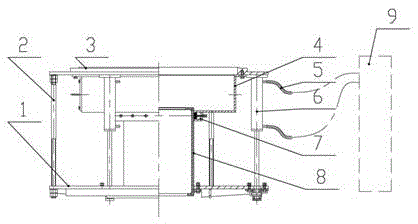 A controllable discharge device for a pulverizer