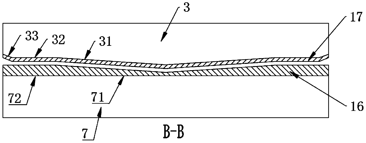 Large-displacement modular multidirectional deflection expansion joint
