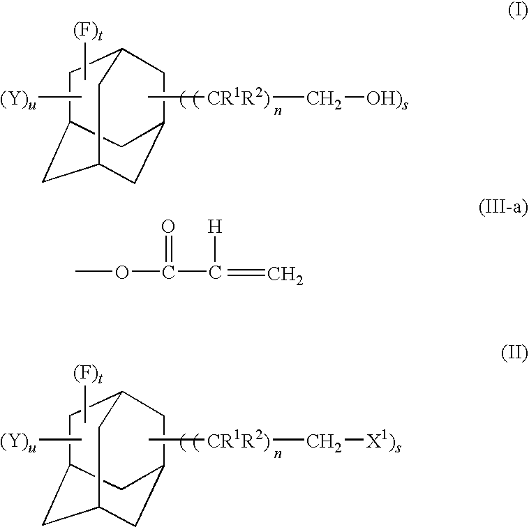 Fluorine-containing adamantane derivative, fluorine-containing adamantane derivative having polymerizable group, resin composition containing the same, and antireflection film