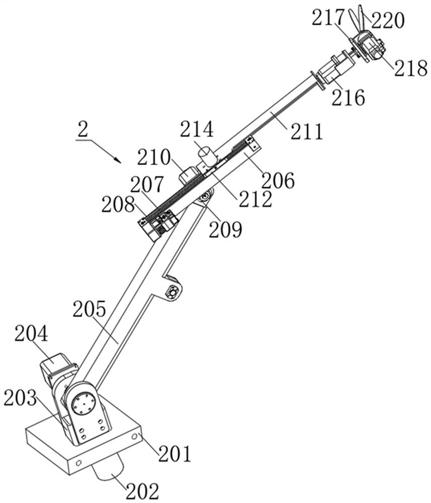 Picking, classifying and storage equipment for apples and using method thereof