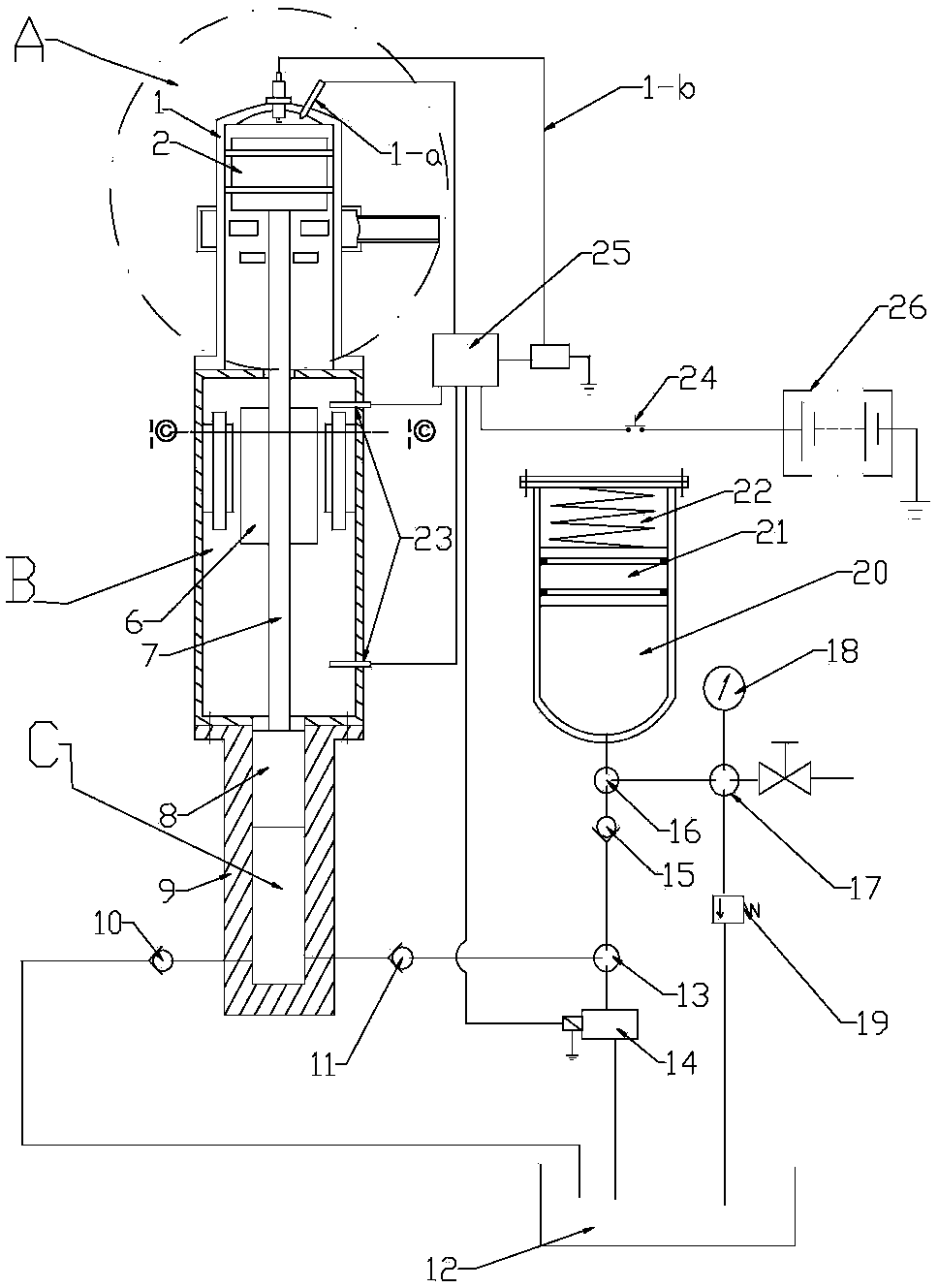 Internal-combustion electromagnetic hydraulic engine