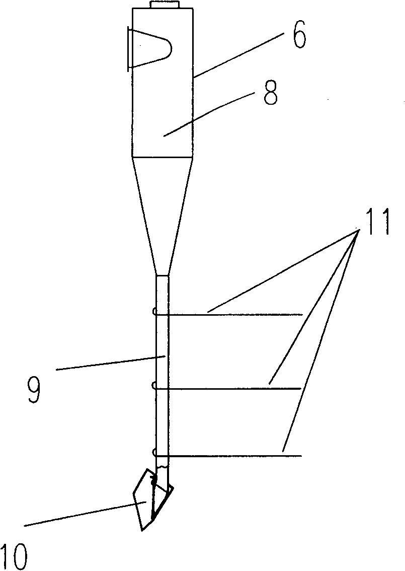 Fluidized bed reactor used for Fischer-Tropsch synthesis