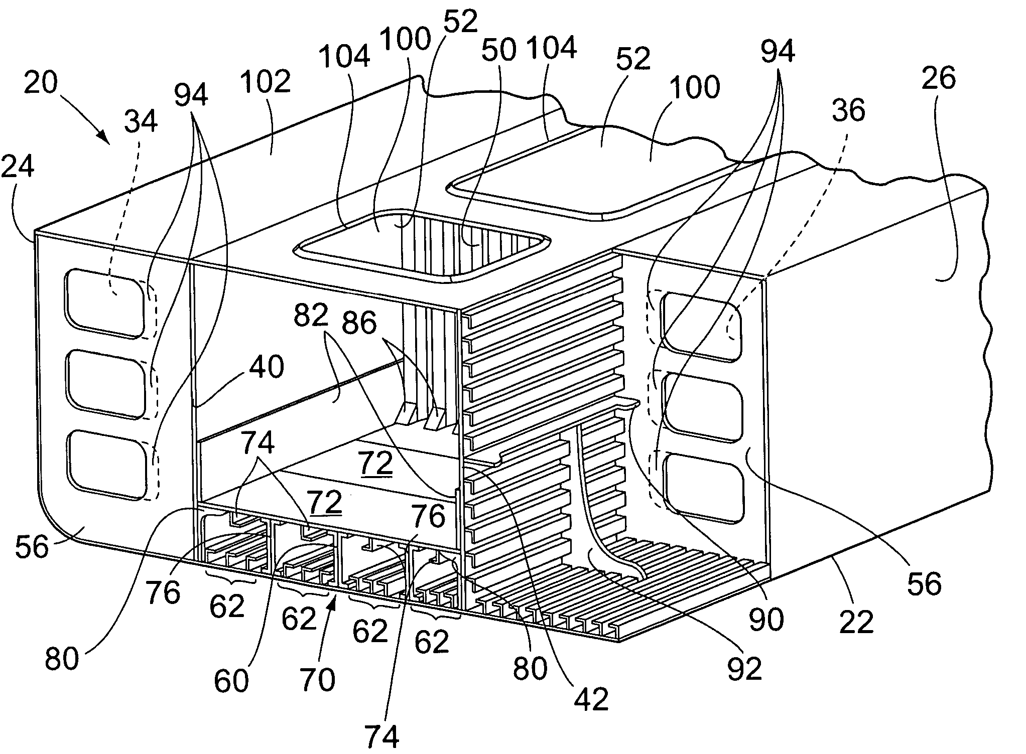 Double-hull ore carrying vessel conversion from single-hull oil tanker and method of performing the same