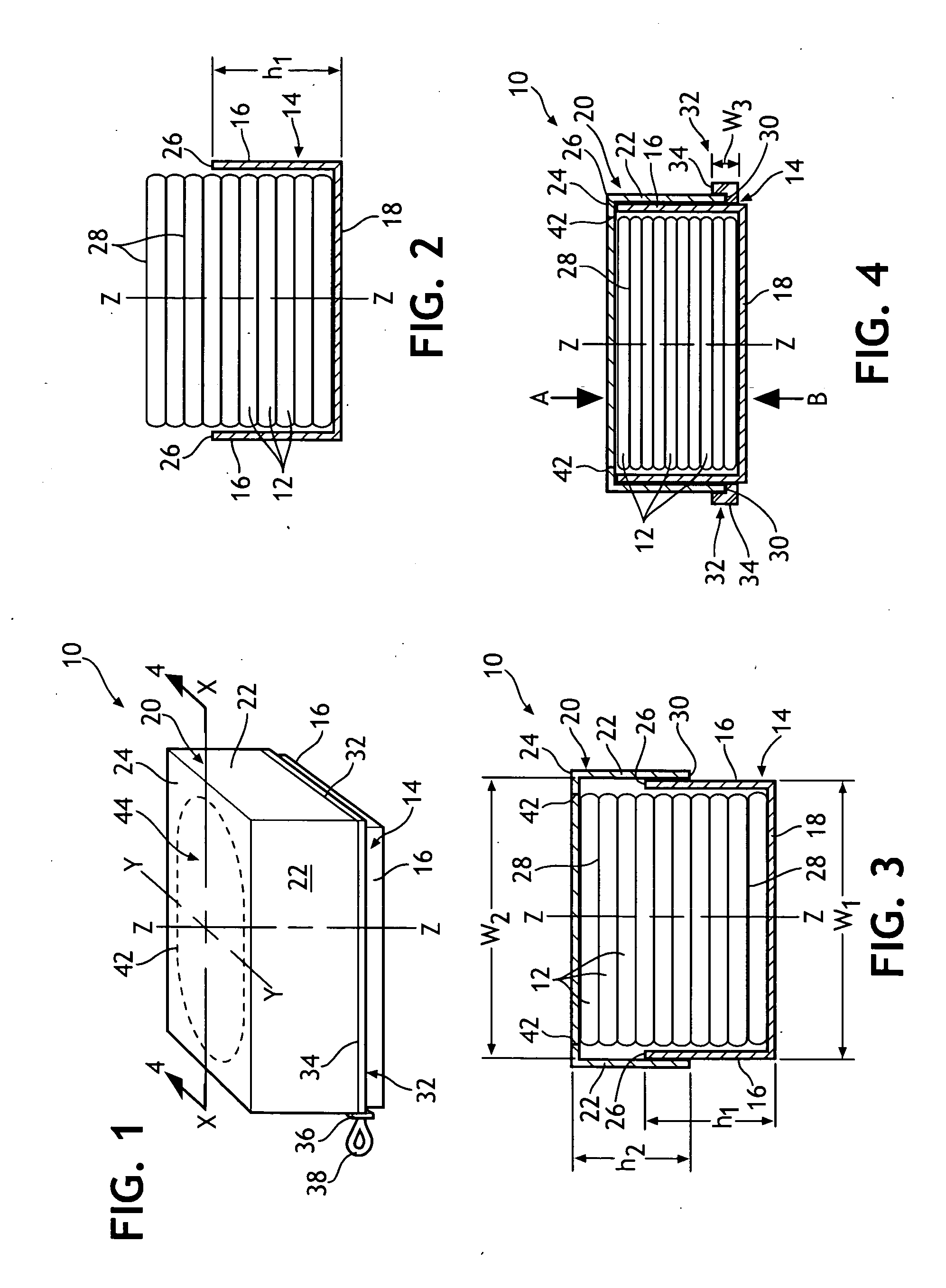 Package having an expansion mechanism