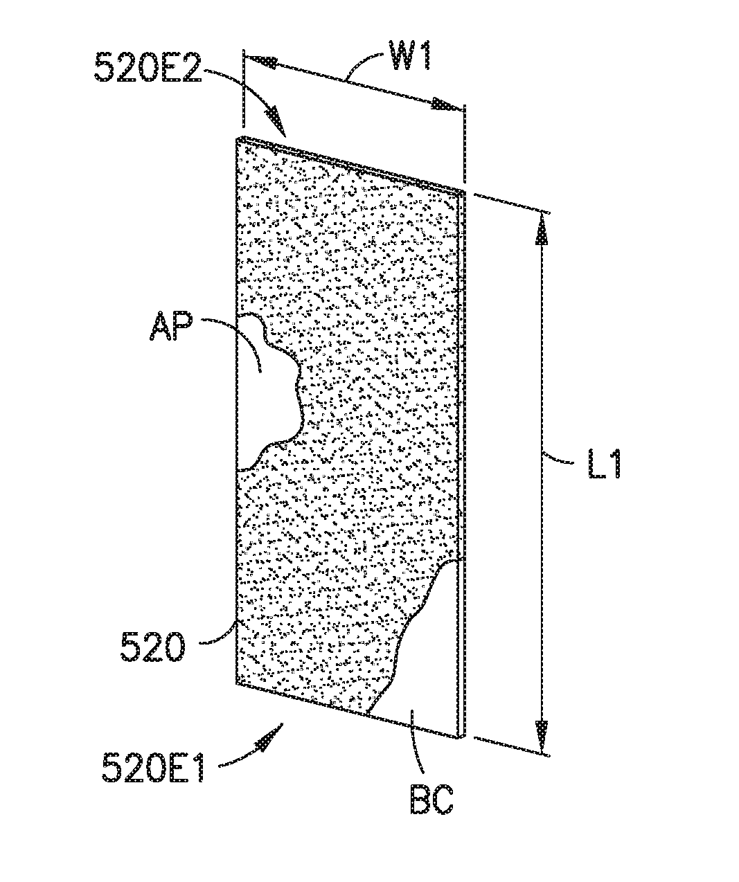 Peel adhesion test specimens and method for their preparation