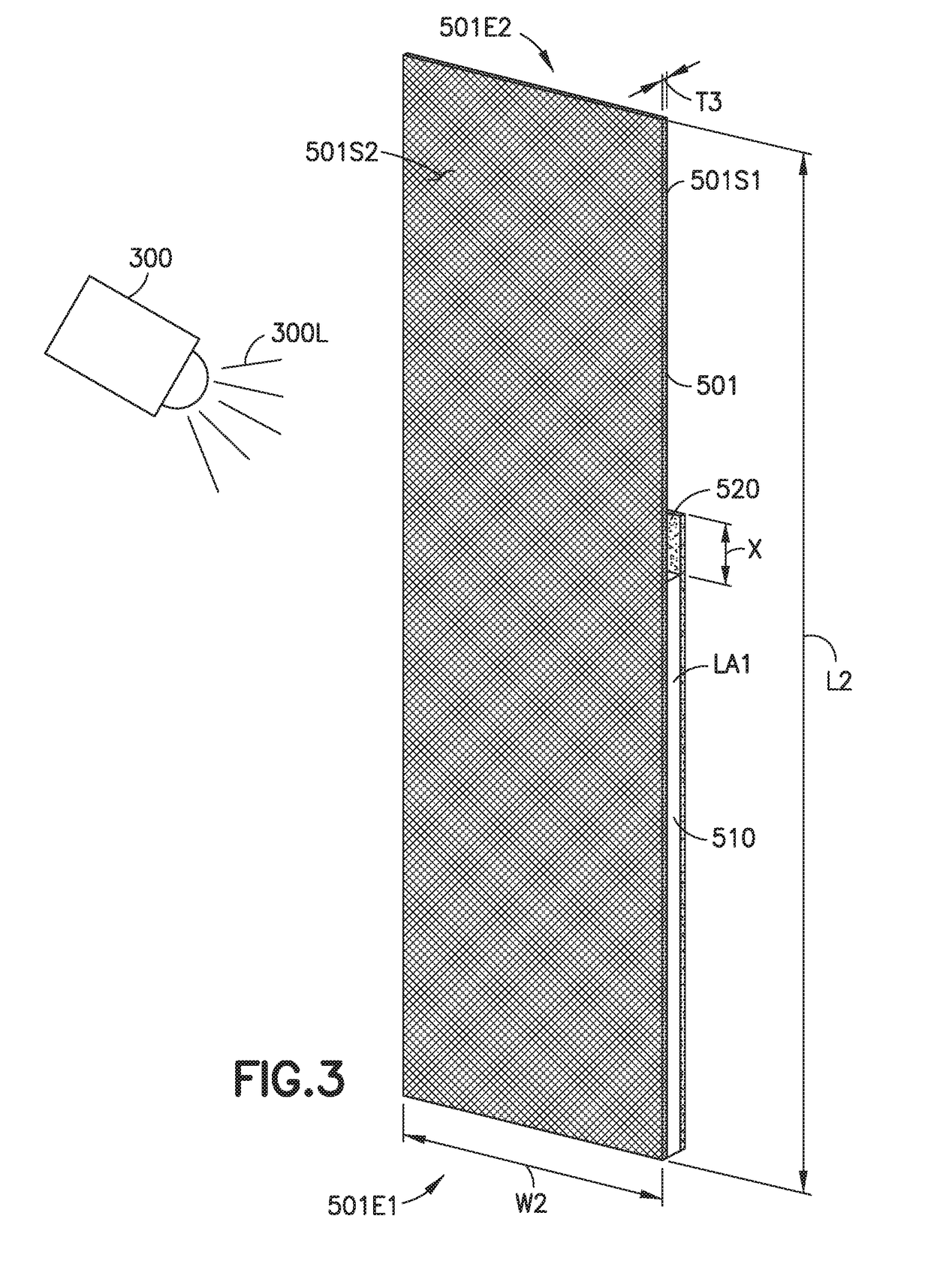 Peel adhesion test specimens and method for their preparation