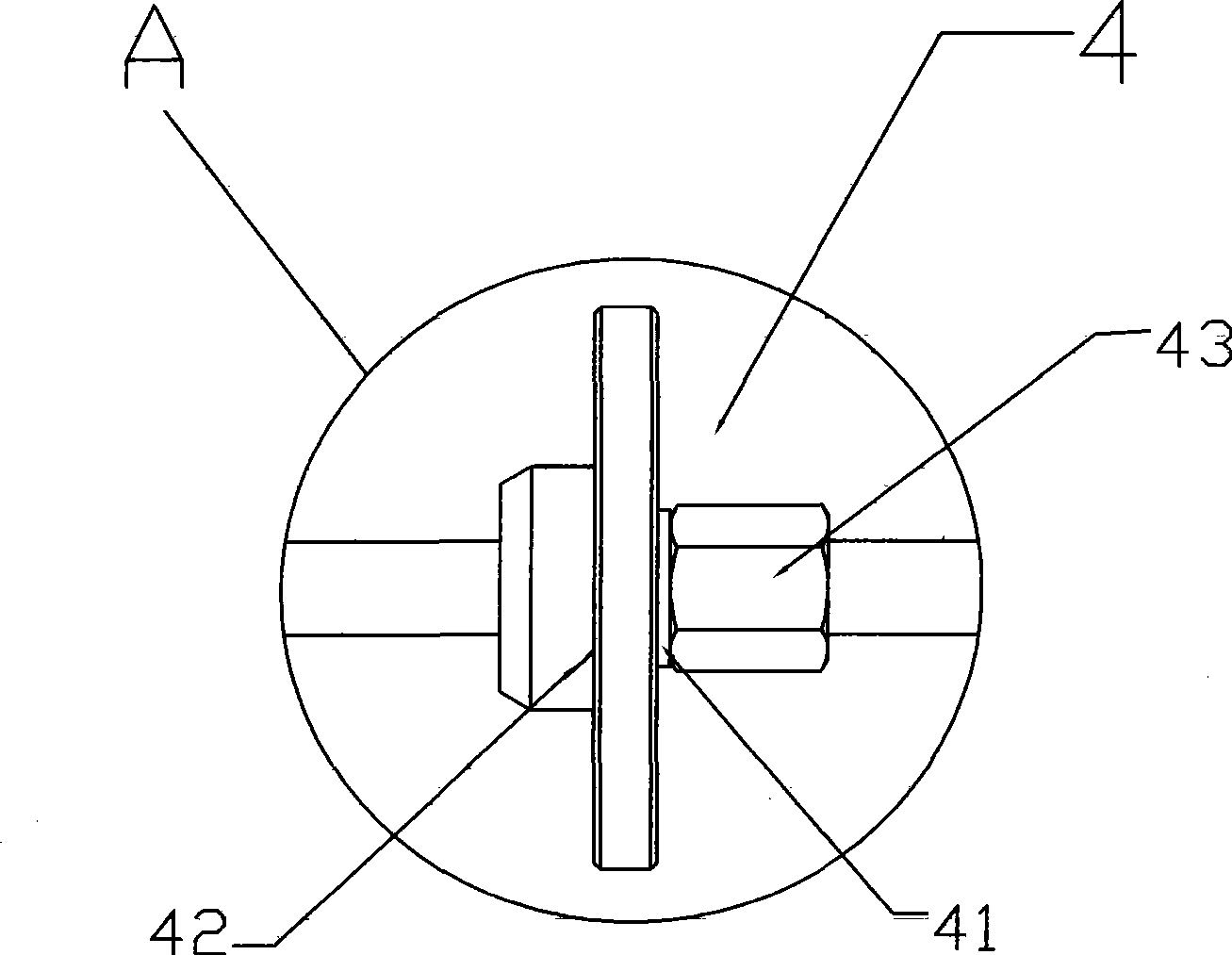 Assembly method for principal shaft and gearbox of large aerogenerator
