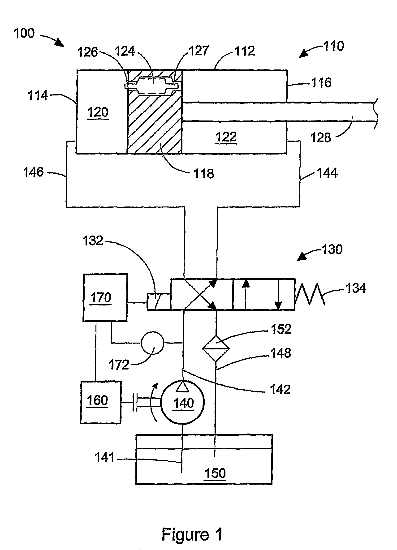 Hydraulic drive system and method of operating a hydraulic drive system