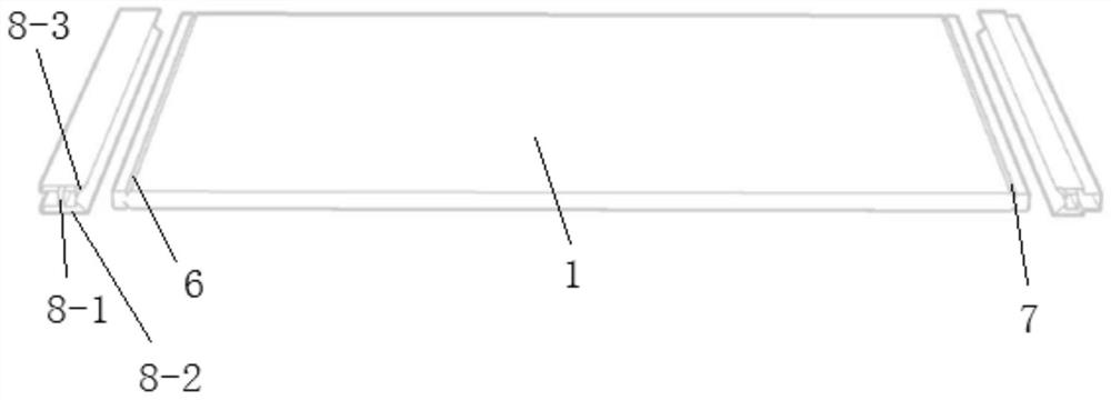 Roadbed drainage device and roadbed structure