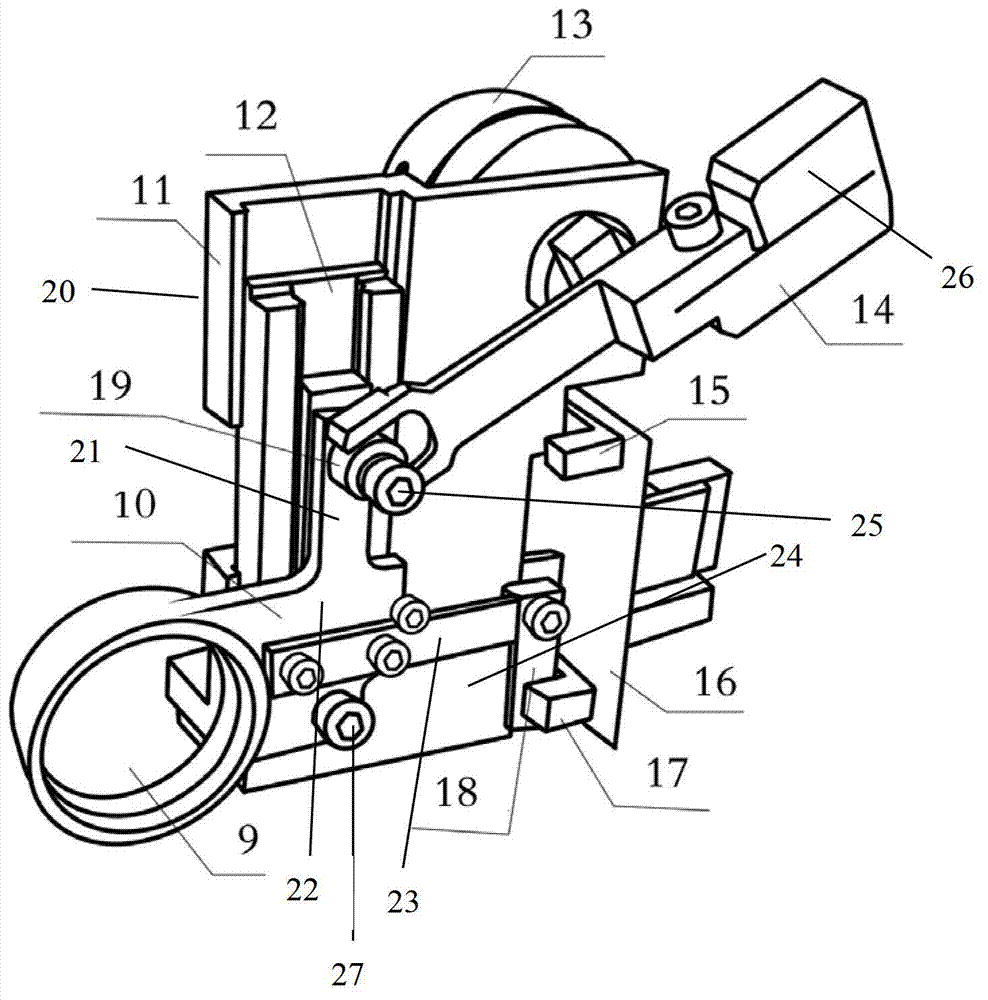 Movable 30-degree reflector device and control method