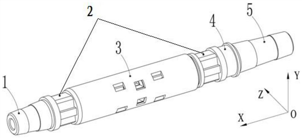 A high-precision wind tunnel force balance for coaxial parallel axial load measurement