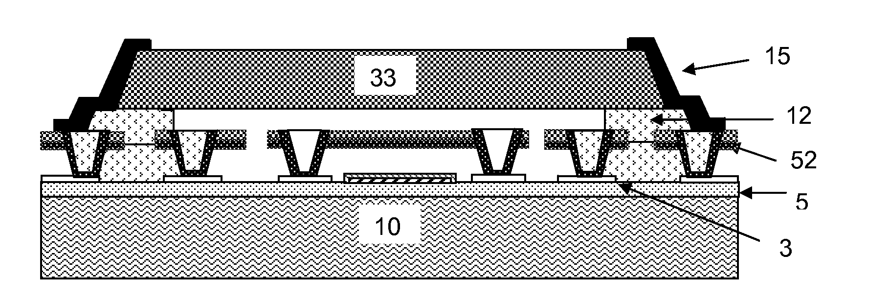 System and method of fabricating micro cavities