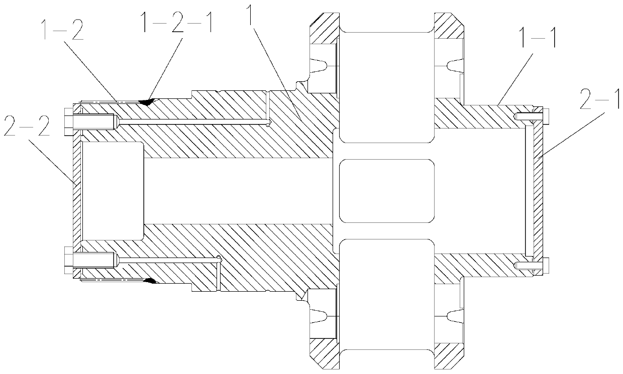 Repair method of coal cutter planet carrier based on laser cladding welding