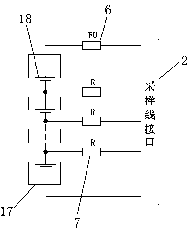 A lithium ion battery adapter plate and a lithium ion battery with the adapter plate