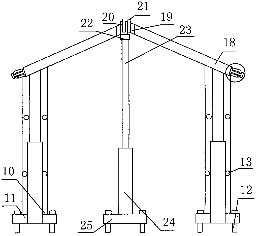 Snow blocking device designed for expressway and manufacturing method thereof