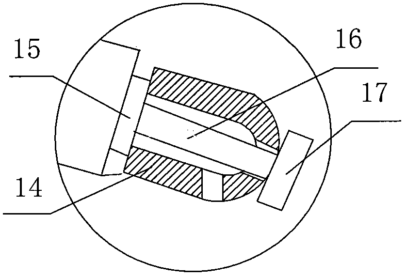 Snow blocking device designed for expressway and manufacturing method thereof