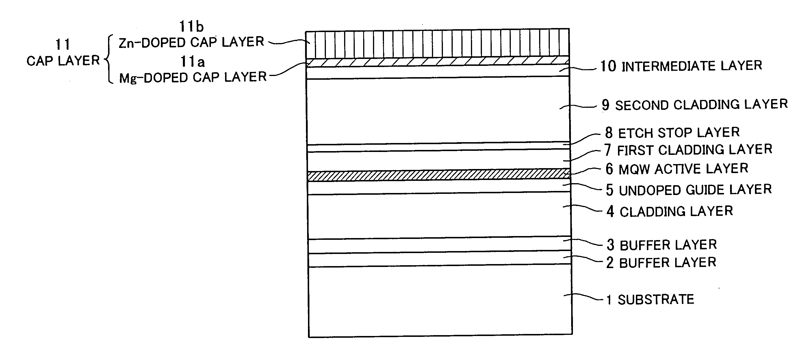 Epitaxial wafer for semiconductor light-emitting devices, and semiconductor light-emitting device