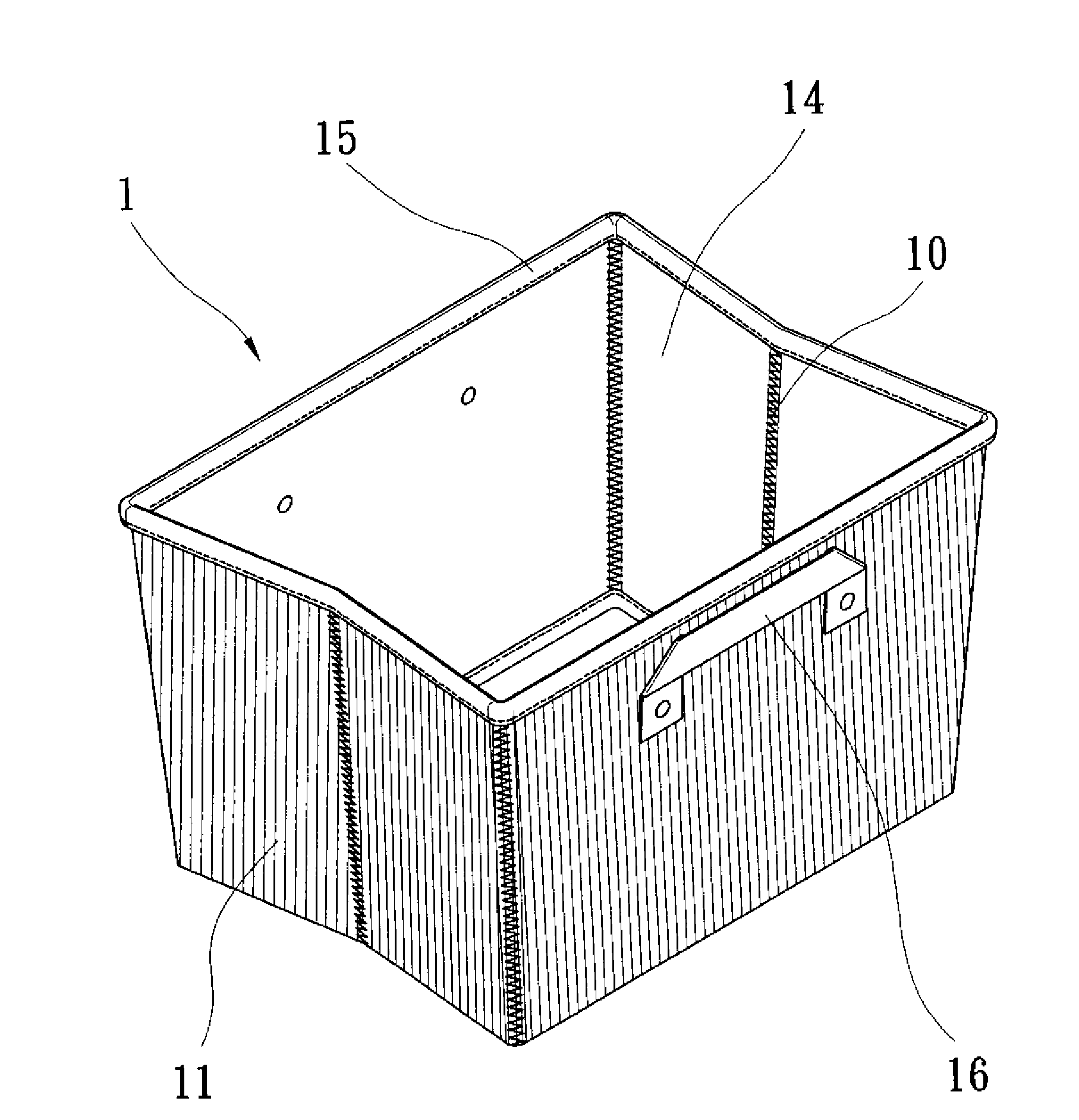 Structure of box