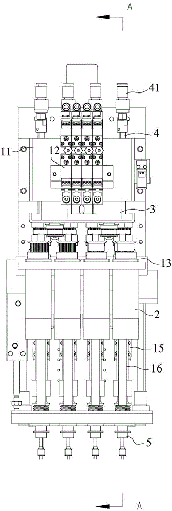 Electronic component insertion machine