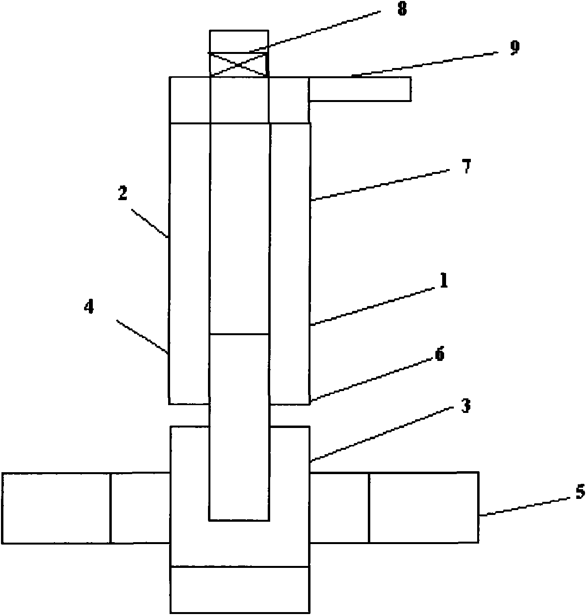 Method for water control and oil production increasing acidification of oil well at water content increasing stage of low-pressure heterogeneous reservoir