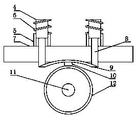 Safe cart for building engineering