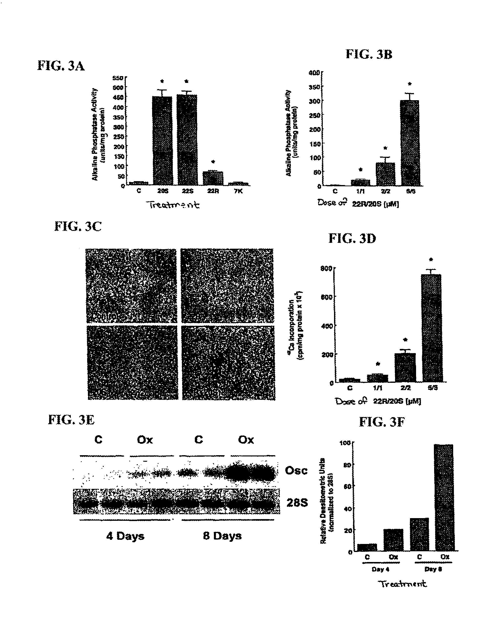Agents and methods for enhancing bone formation by oxysterols in combination with bone morphogenic proteins