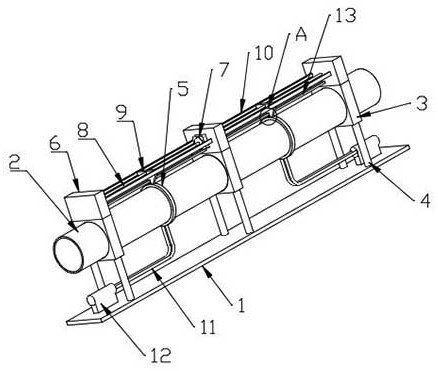 Liquid material conveying system for producing Chinese herbal medicine toothpaste