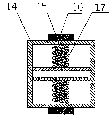 Pulsating load temporary blocking fracture simulation device and method