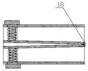 Pulsating load temporary blocking fracture simulation device and method