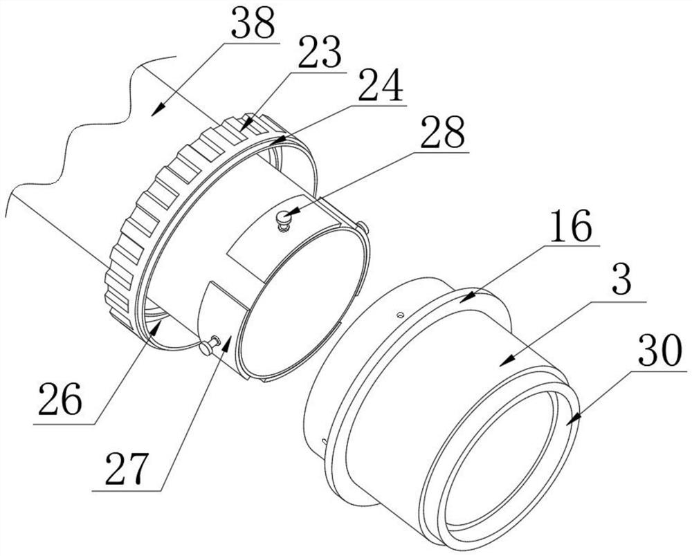 Self-dredging anti-blocking water pump