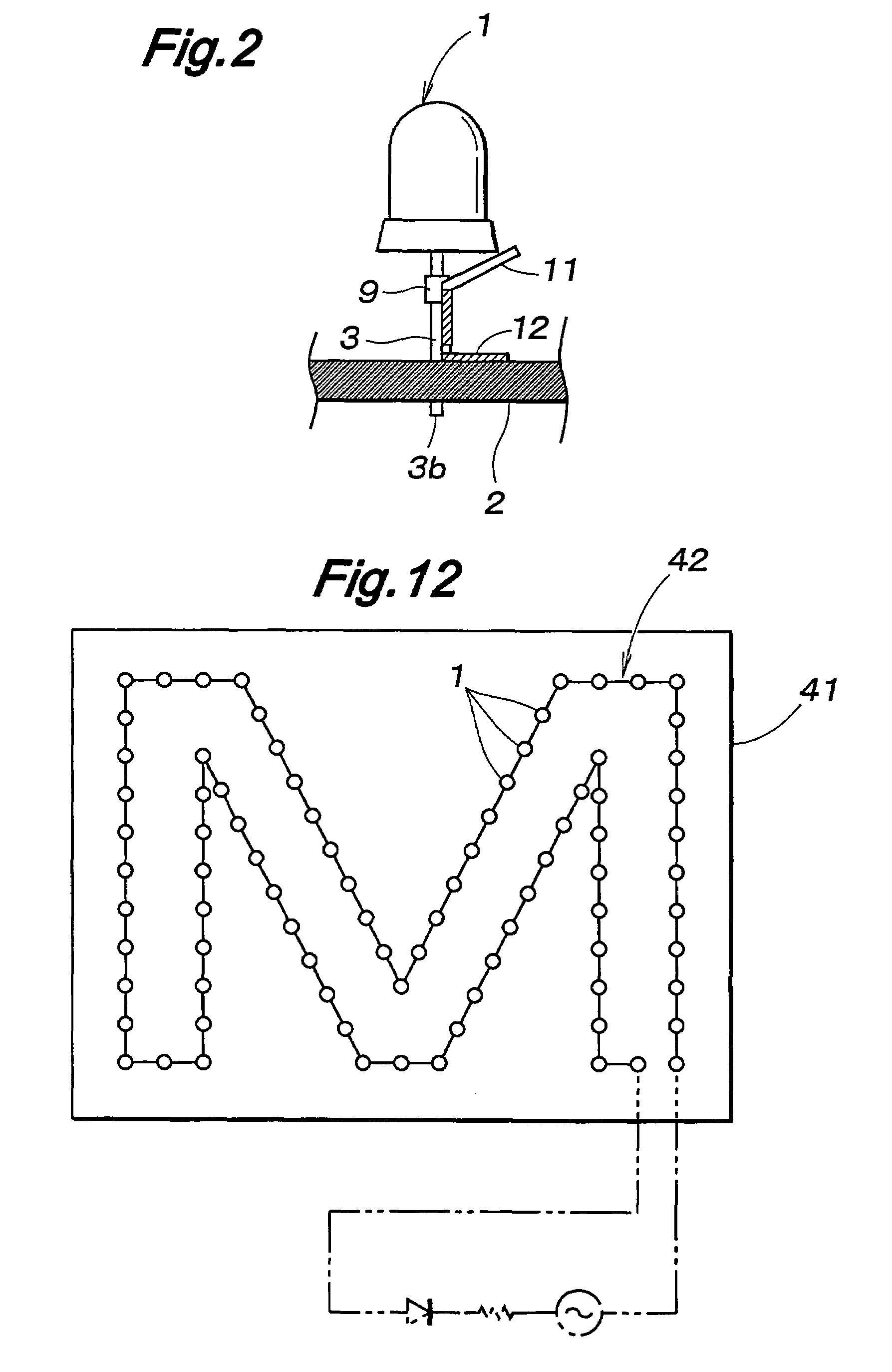 Light source coupler, illuminant device, patterned conductor, and method for manufacturing light source coupler