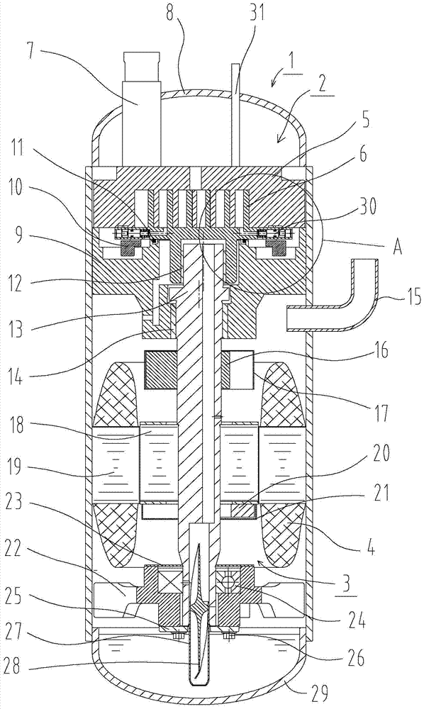 Variable Capacity Scroll Compressor