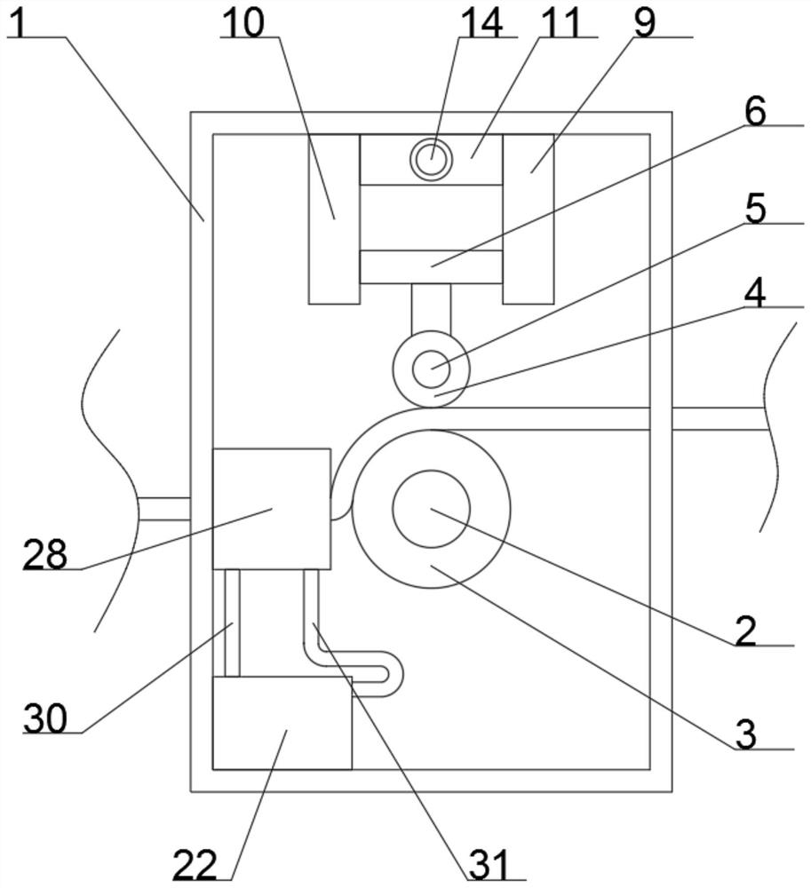 High-precision special-shaped copper bar forming device