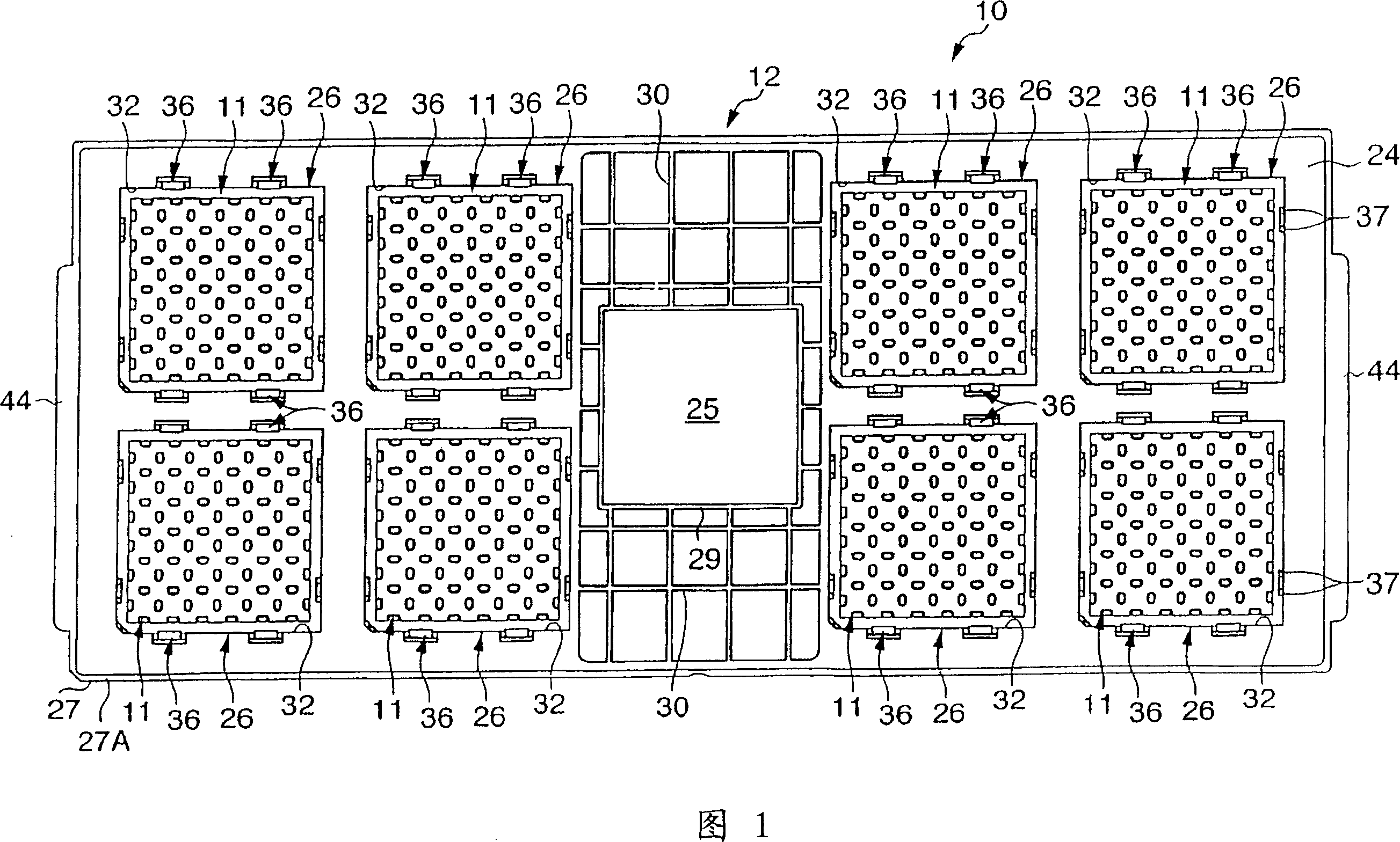 Housing for electronic components