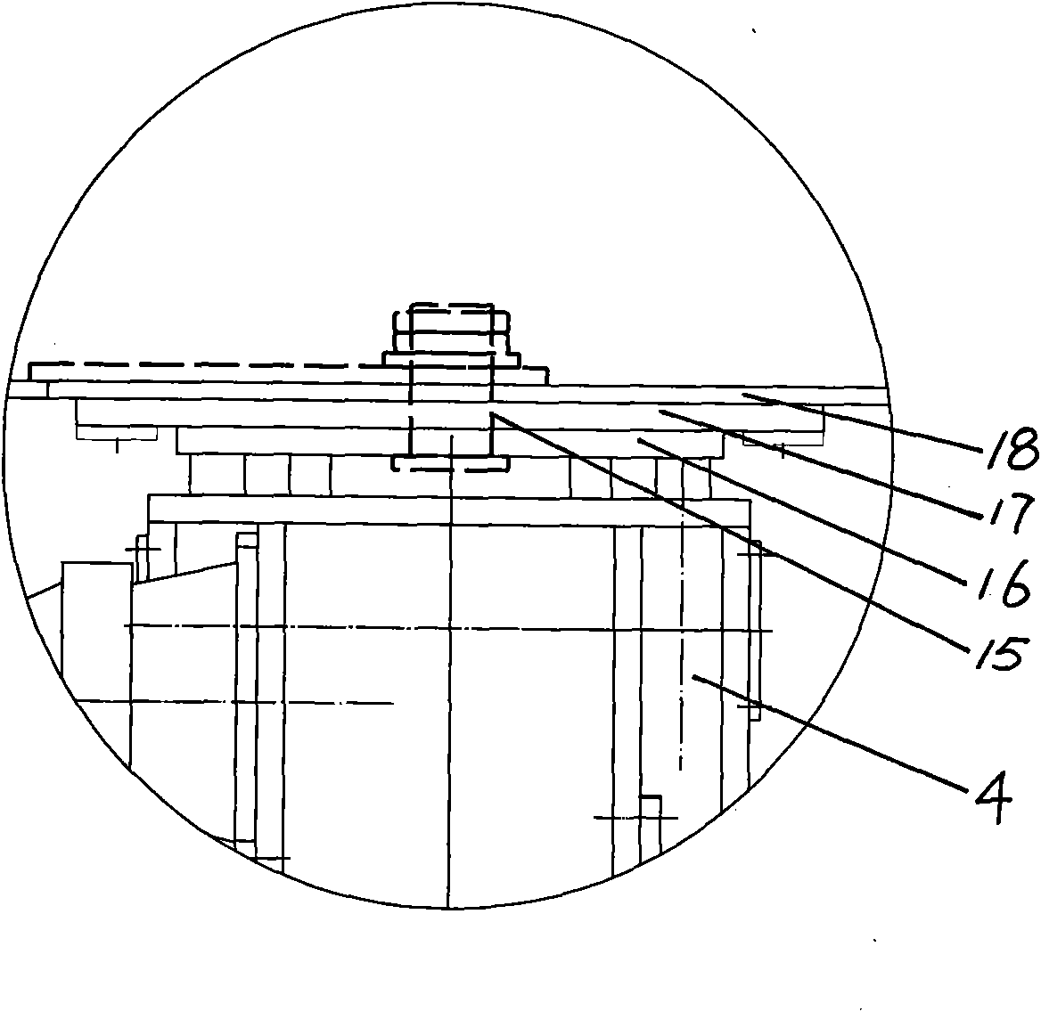 Bridge erecting machine for small-curve railway box girder